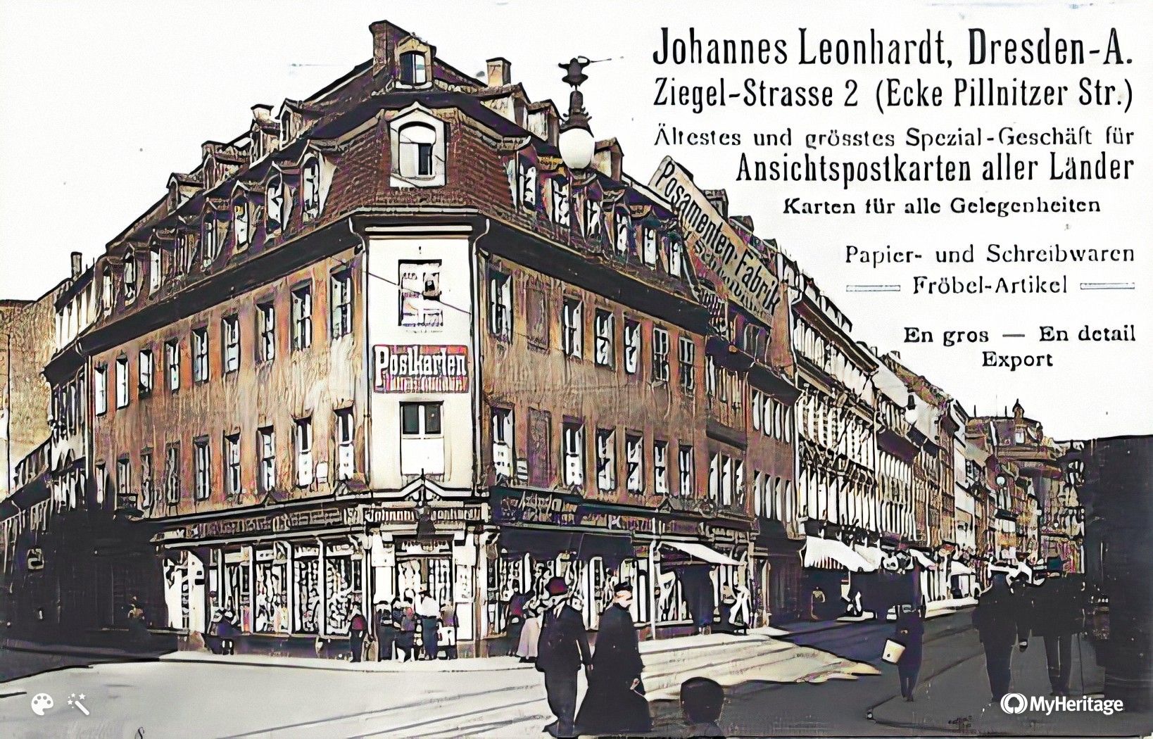 Pillnitzer Straße- Ecke Ziegelstraße Pillnitzer Straße- Ecke Ziegelstraße